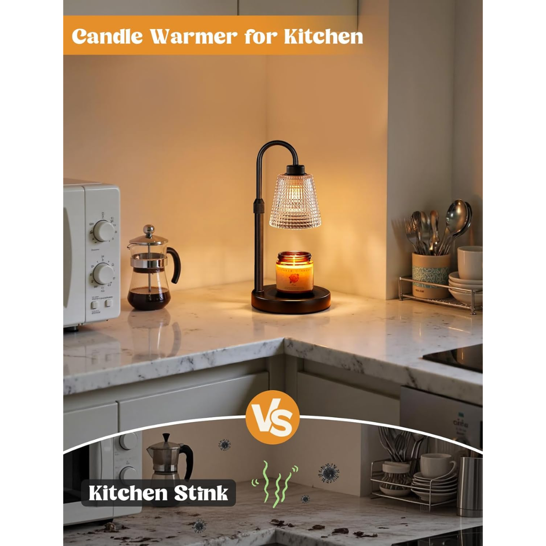 The Flame-Free Candle Lamp